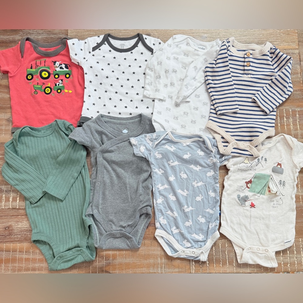 Baby Bodysuits Onesie bundle 3-6m